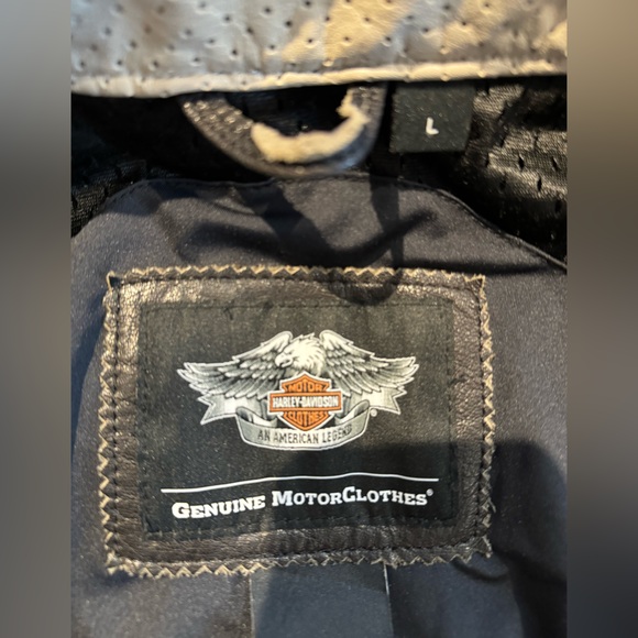 Harley Davidson Motorcycle Jacket men’s L - Picture 12 of 12